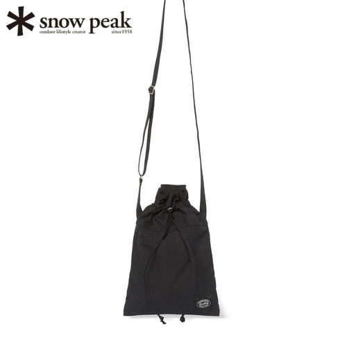 日本snowpeak雪峰轻便抽绳单肩包
