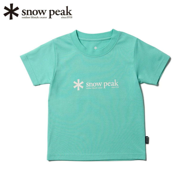 日本snowpeak雪峰儿童速干短袖T图片