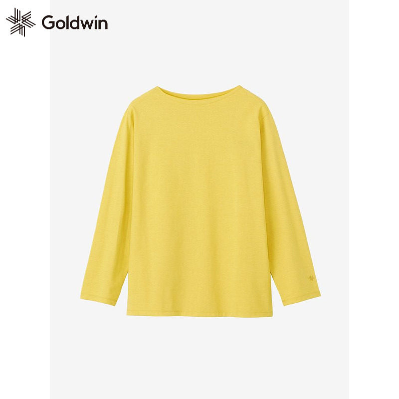 日本Goldwin船领长袖T恤户外休闲
