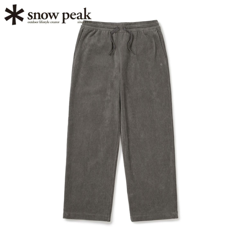 日本snowpeak雪峰男士灯芯绒长裤