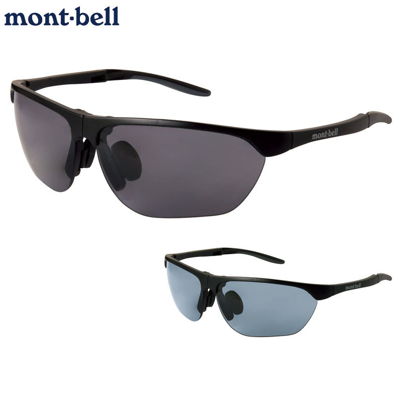 montbell半框偏光太阳镜骑行徒步