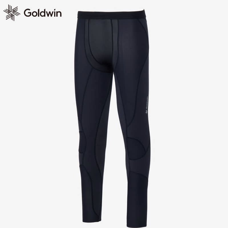 Goldwin紧身裤C3fit弹力健身裤