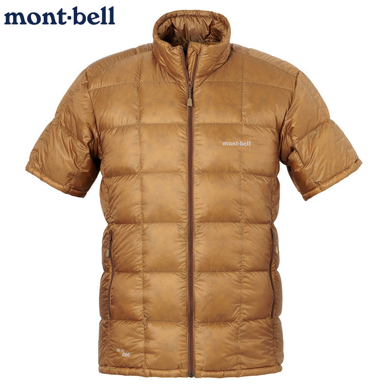 mont·bell男女短袖羽绒服防水