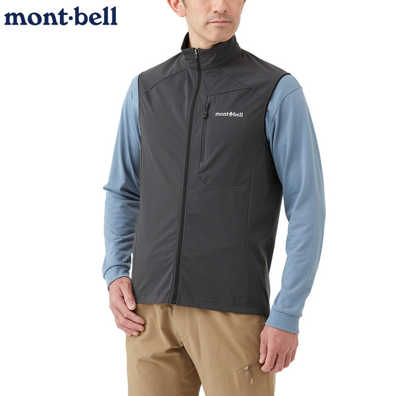 软壳户外mont·bell防风透气运动