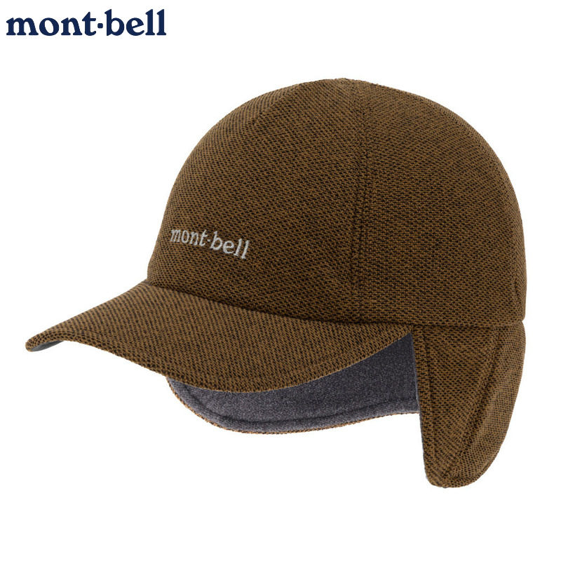 montbell抓绒鸭舌帽护耳保暖防寒