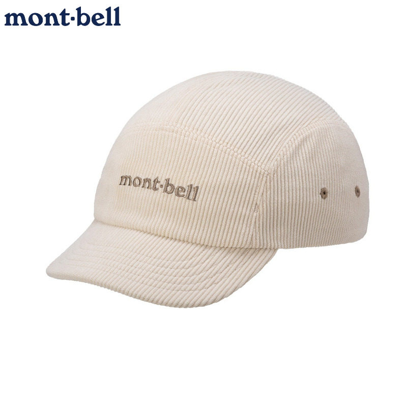 montbell灯芯绒鸭舌帽户外休闲