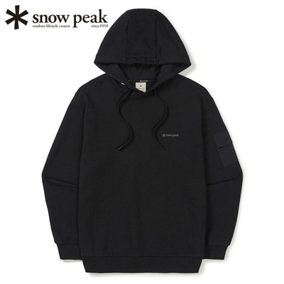 日本snowpeak雪峰男士连帽卫衣