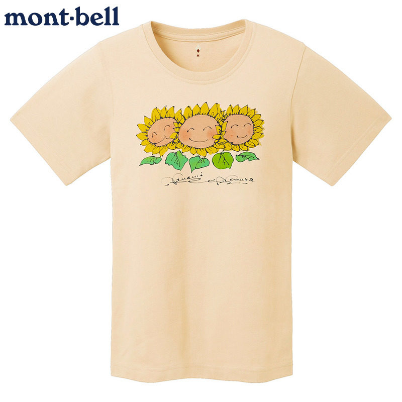 montbell短袖T恤UV防晒透气