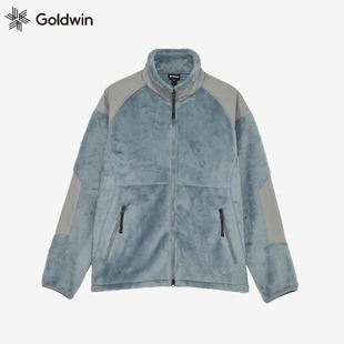 日本代购Goldwin抓绒外套2025年新款Polartec保暖透气柔软夹克