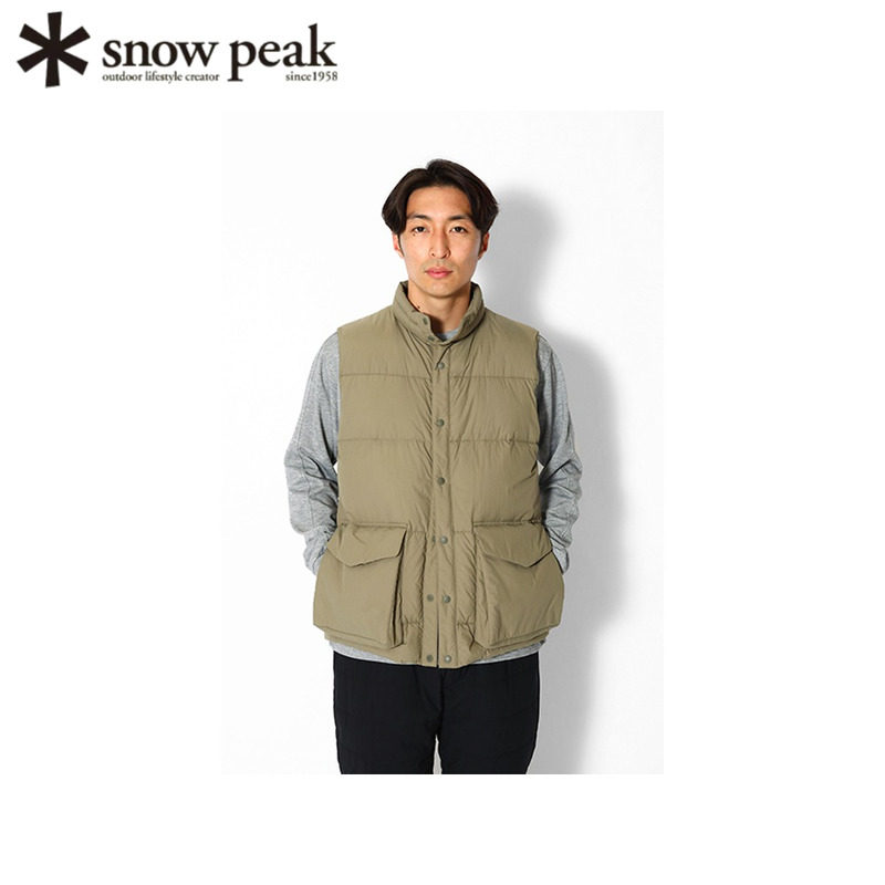 SnowPeak保暖防水男女环保羽绒