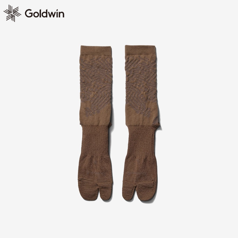 Goldwin分趾运动袜纸纤维中筒袜