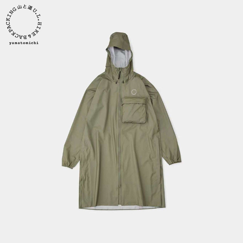 yamatomichi轻量长款冲锋衣