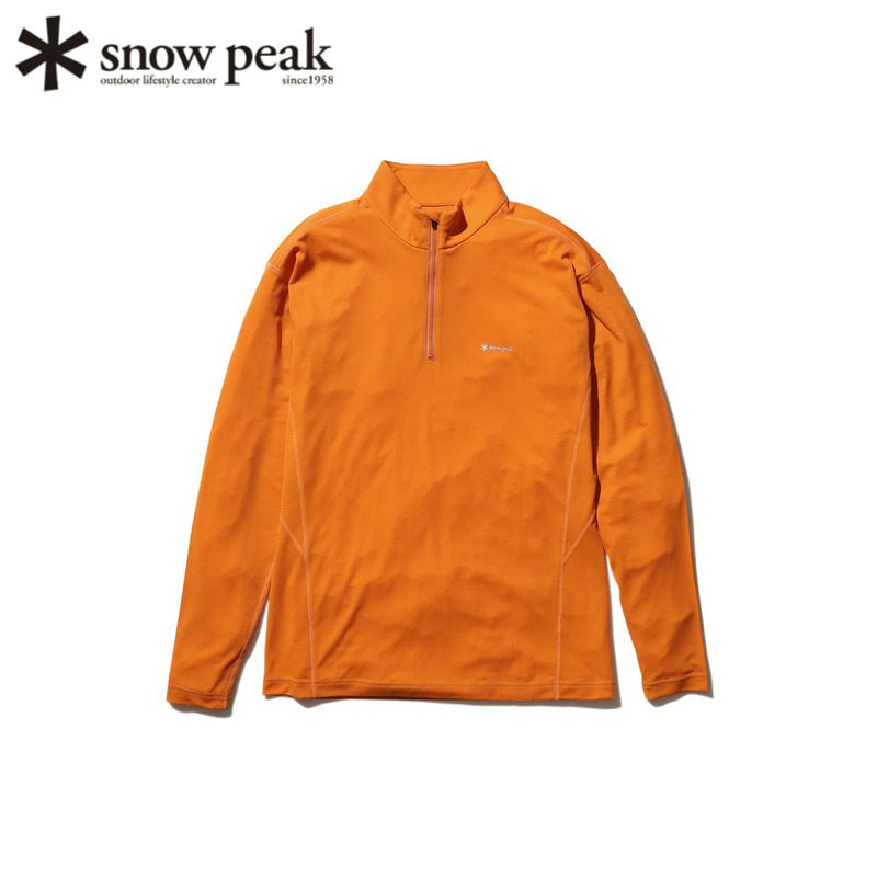 日本SnowPeak雪峰速干跑步长袖