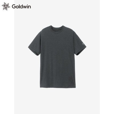 日本Goldwin轻质混合羊毛短袖T恤