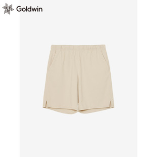 日本代购Goldwin新款运动休闲短裤男女跑步训练户外健身裤子夏季