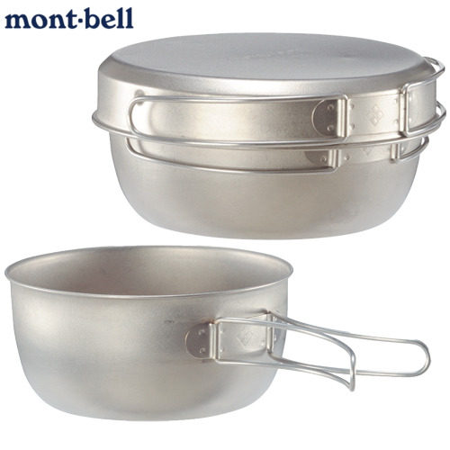 日本钛碗mont·bell户外露营餐具