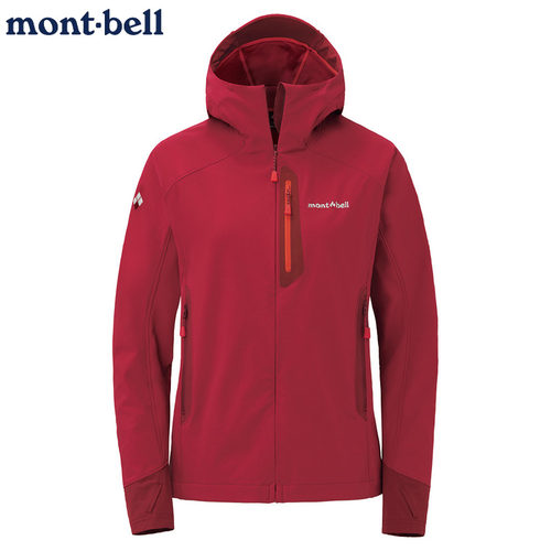 mont·bell女士软壳衣防水弹力