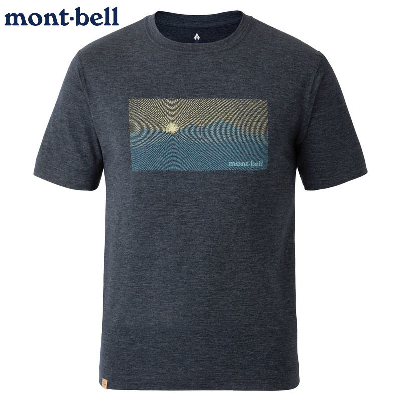 户外短袖mont·bell防紫外线
