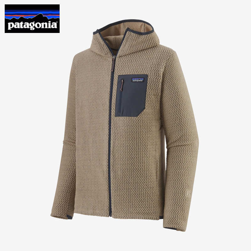 日本代购Patagonia巴塔哥尼亚抓绒衣R1 Air保暖透气速干羊毛衫
