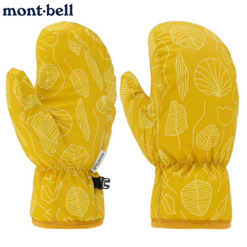 montbell儿童保暖手套防风防寒