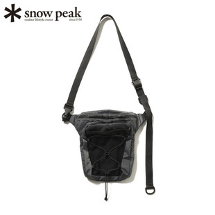 日本代购snowpeak雪峰单件包斜挎包轻量耐用户外旅行徒步登山2025