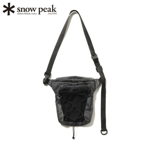 日本snowpeak雪峰单肩斜挎包耐用