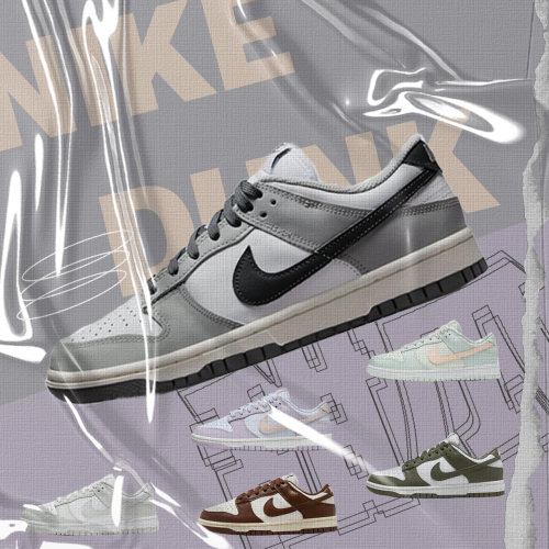 耐克Nike烟灰巧克力Dunk板鞋