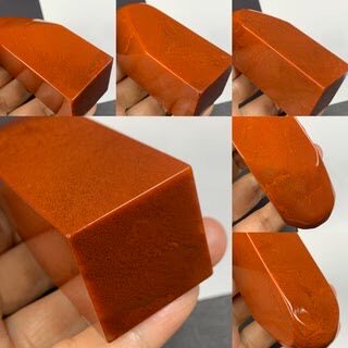 精美老挝石水洞素章方章天然手工篆刻印章石料书法闲章一图一拍