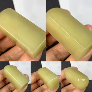 老挝石冻素章方章扁章天然手工篆刻印章石料书法闲章一图一拍