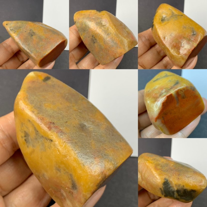 天然老挝田随行素章方章天然手工篆刻印章石料书法闲章一图一拍