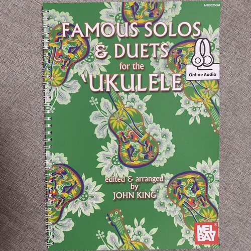 【U谱】John King尤克里里指弹曲谱ukulele著名独奏合重奏教学
