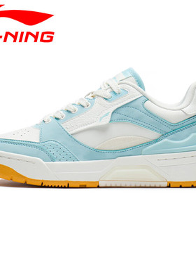 华晨宇同款李宁RSR101板鞋女鞋秋季beng复古女小白鞋子厚底运动鞋