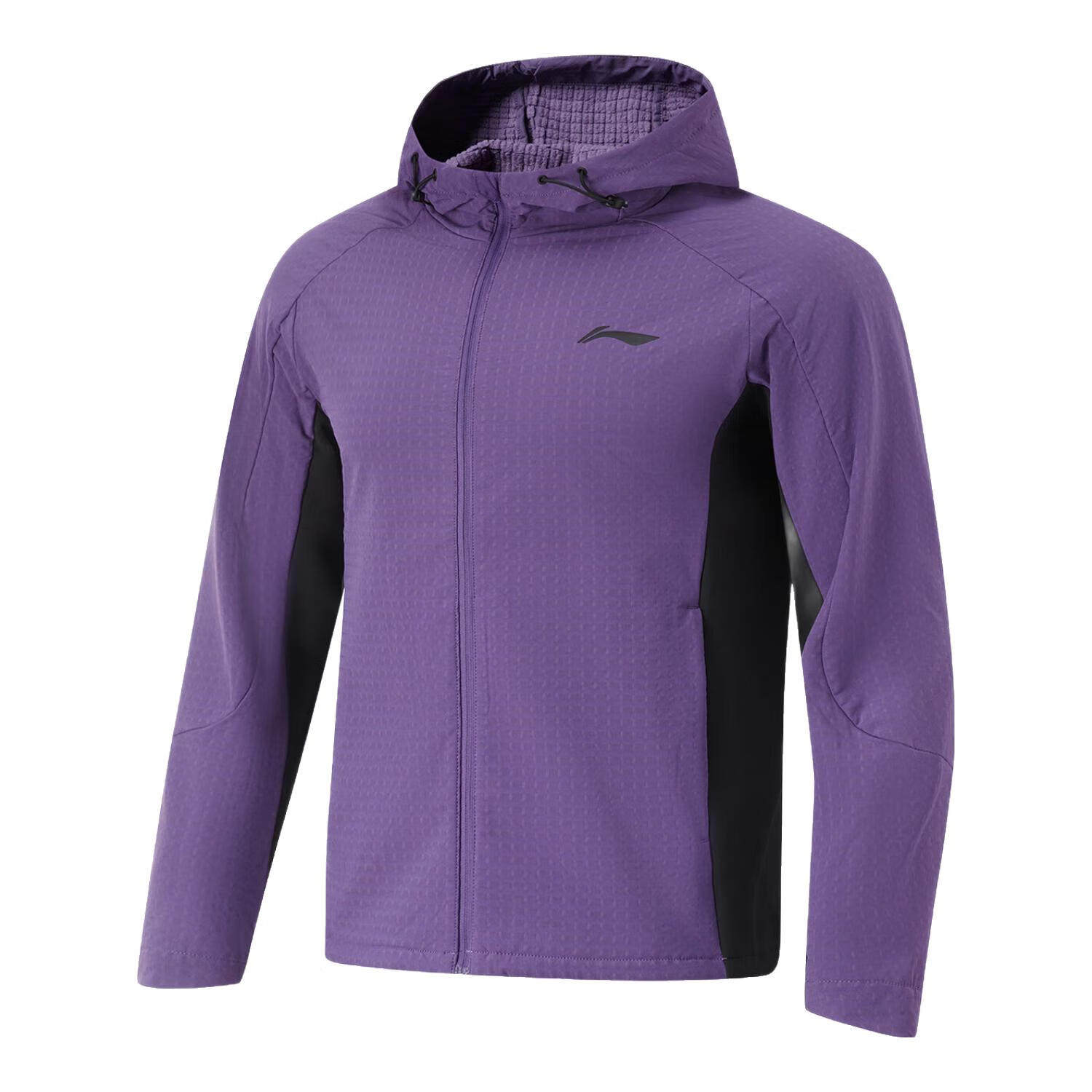 李宁外套风衣男25冬季跑步系列加绒保暖潮流运动连帽夹克AFDUC27