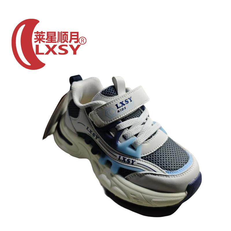 超轻软底防滑男女童机能鞋透气