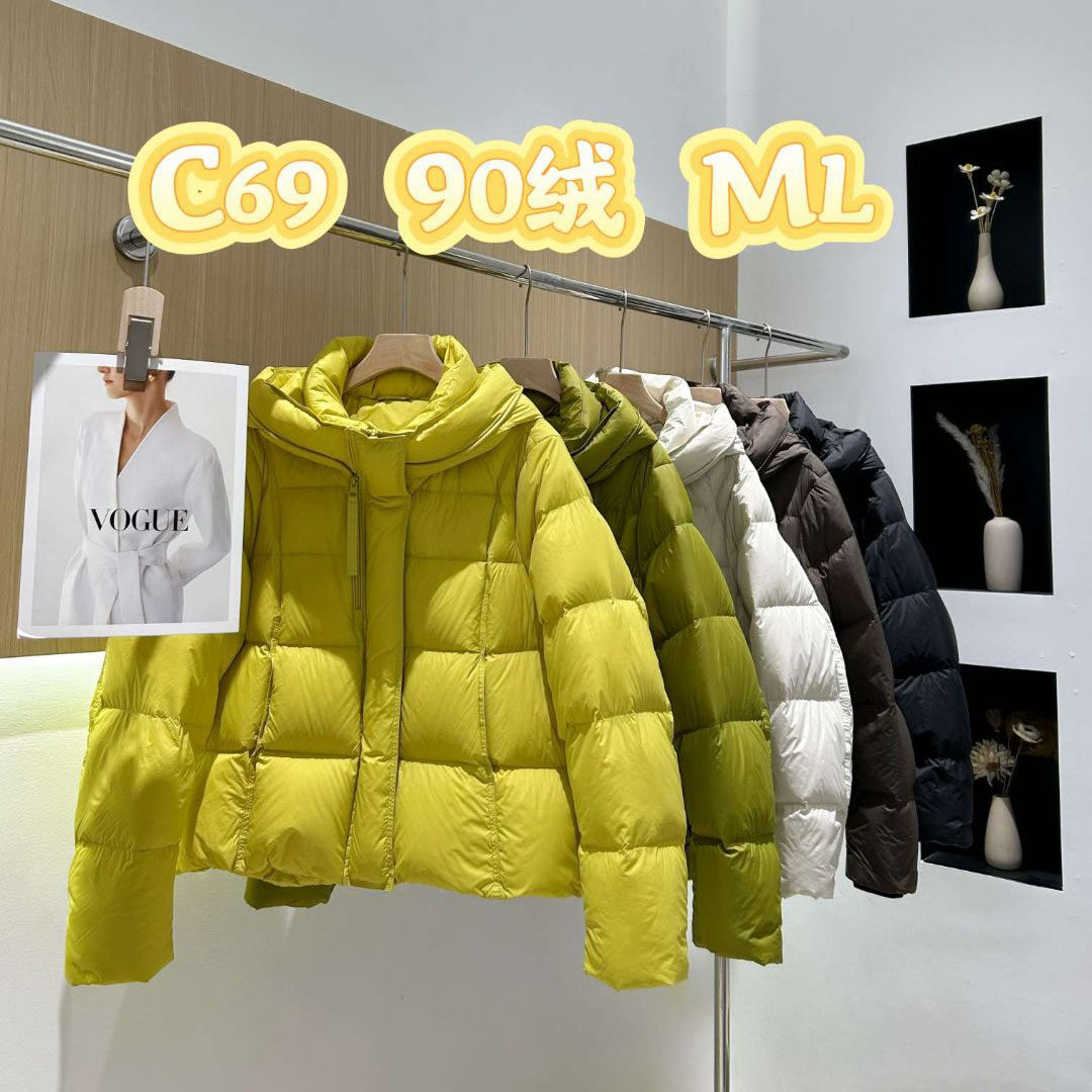 连帽羽绒服女2025冬装新国标90白鸭绒加厚保暖泡芙超好看休闲外套