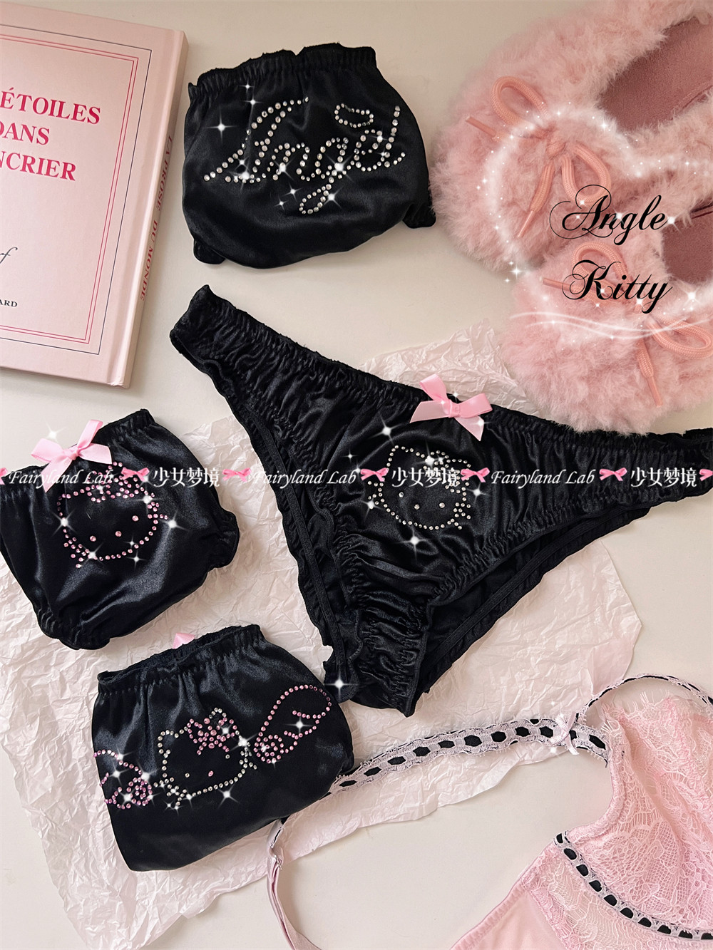 少女梦境kitty控闪钻丁字裤图片