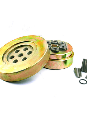 柳州桥梁预应力工具夹片锚索M15张拉千斤顶工作锚具工具锚限位板