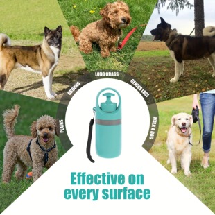 Portable Cleaner Dog Scooper Pick Waste Pooper Pets