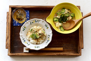 日本进口 Studio M' 陶瓷复古花型蛋糕水果碟沙拉盘甜品高台碗