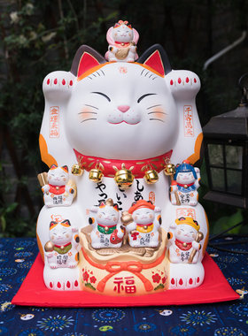 旺铺新店开张药师窑招财猫