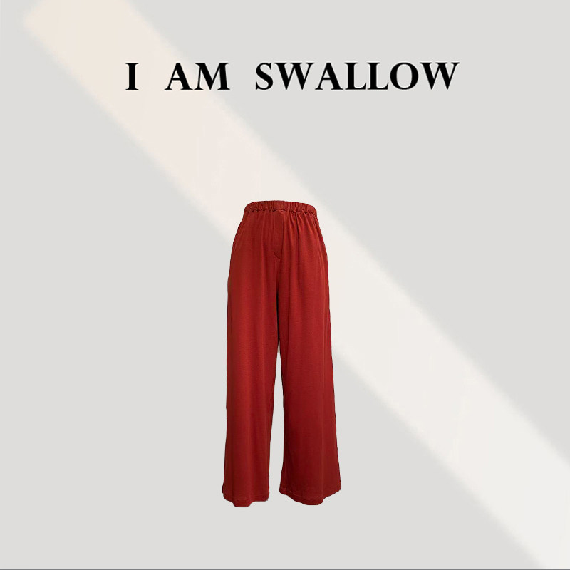 【A/M Swallow】百棉蝙蝠长裤W-1041#725