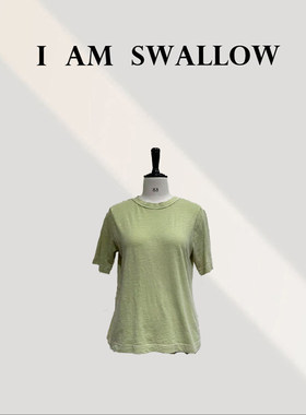【A/M Swallow】百棉纯植物染色短袖T恤W-1024#303