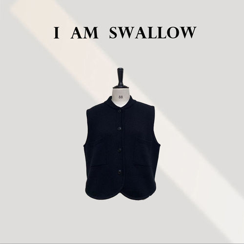 【A/M Swallow】羊毛针织马甲背心2221587#997