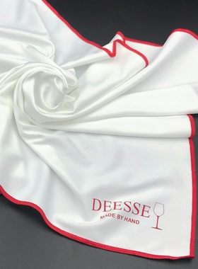 DEESSE精美质感擦杯布|家用水晶玻璃专用酒杯布 不掉毛不留痕迹