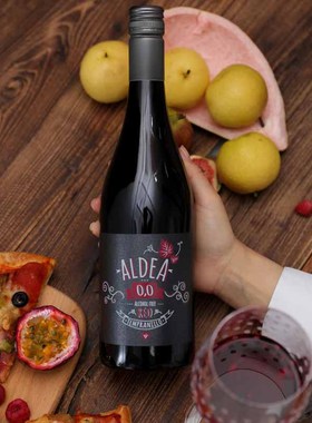 真正0度红酒!西班牙进口Aldea脱醇葡萄汁无醇无酒精干红 葡萄窖主