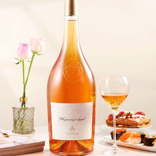 3L巨瓶收藏款|法国蝶之兰Whispering Angel天使密语桃红 葡萄窖主