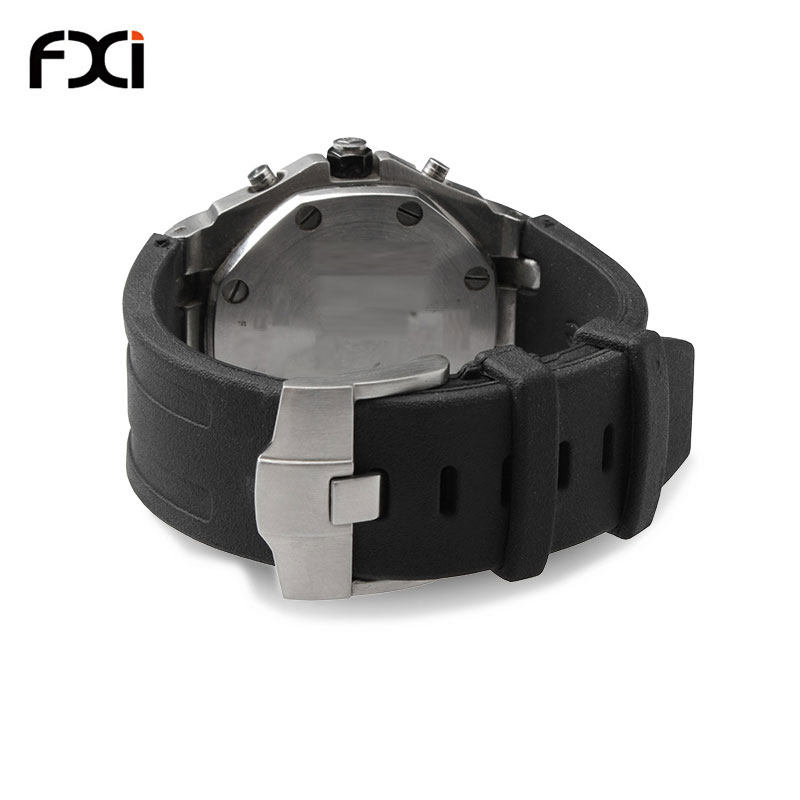 fxi Watch strap apply AP Audemars Piguet Royal family Oak Offshore series watch band rubber silica gel watch band man Concave Interface JF28mm15710 15703 26405 28mmin the Smart devices , Smart Device Accessories , Smart Watch bracelet strap/Wristbands  category - from Buy2taobao.com to provide professional Taobao agent buy service