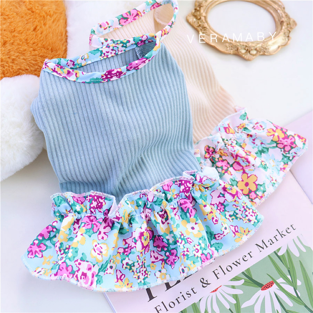 宠物夏季夏天薄款公主裙狗狗衣服