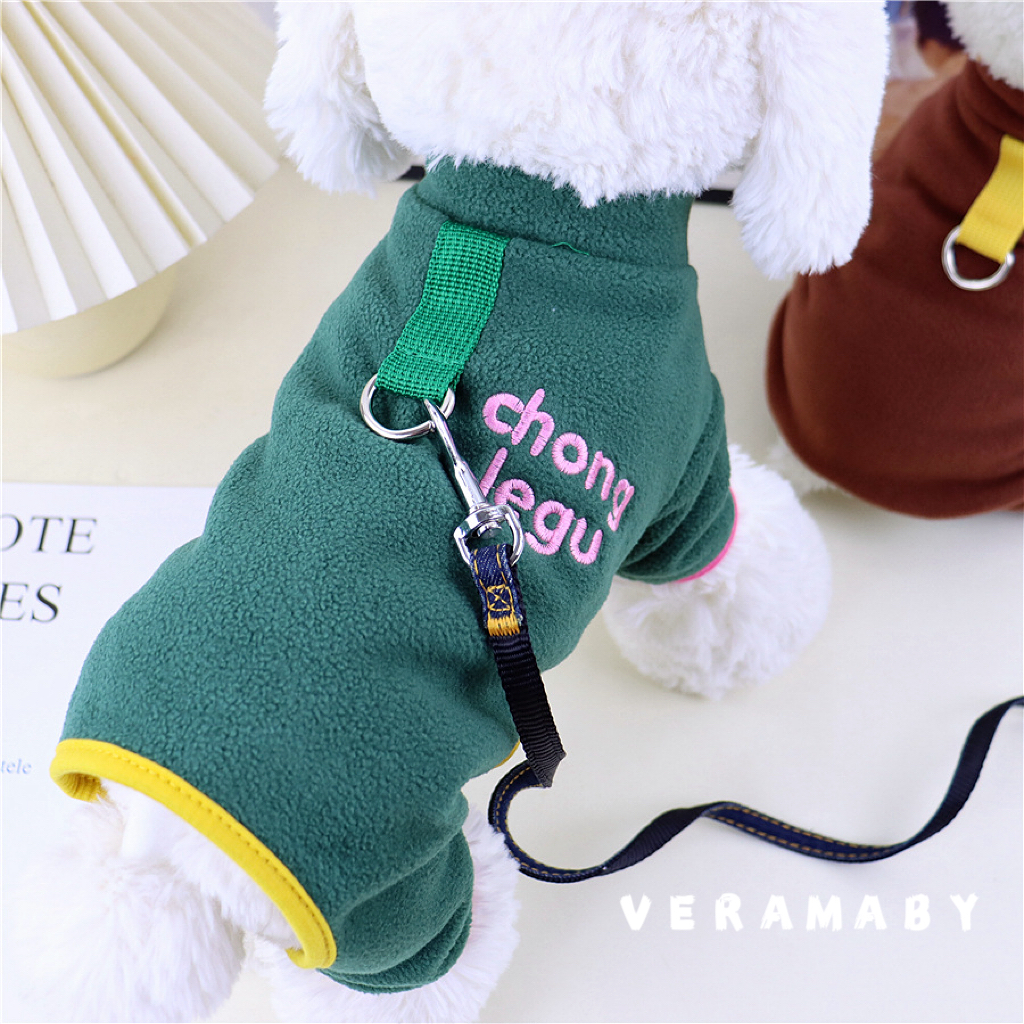 宠物泰迪比熊小狗狗春秋冬装睡衣