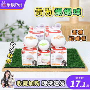 GiGwi贵为爆爆球狗狗玩具弹力球飞盘玩具磨牙耐咬解闷